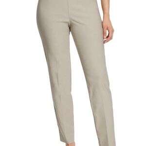 Gloria Vanderbilt Tummy Control Trousers with Sleek Silhouette in Warm Heather